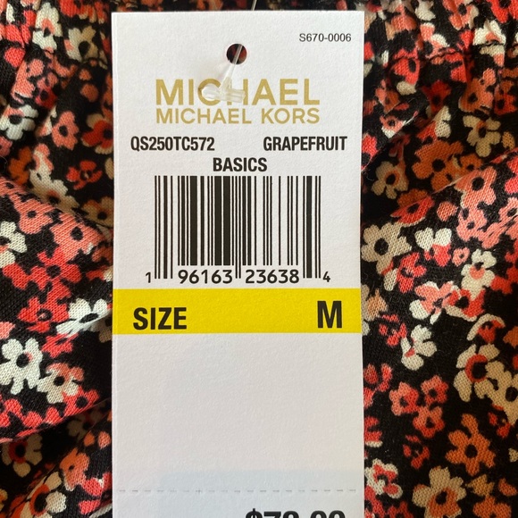 Michael Kors Long Sleeved Floral Top - Picture 13 of 13